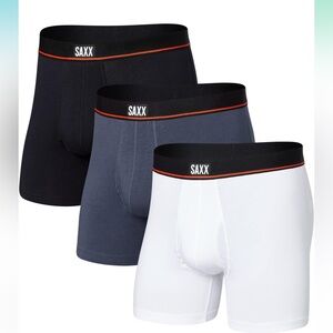 SAXX Underwear Co. - Men's Non-Stop Stretch Cotton Boxer Brief Fly